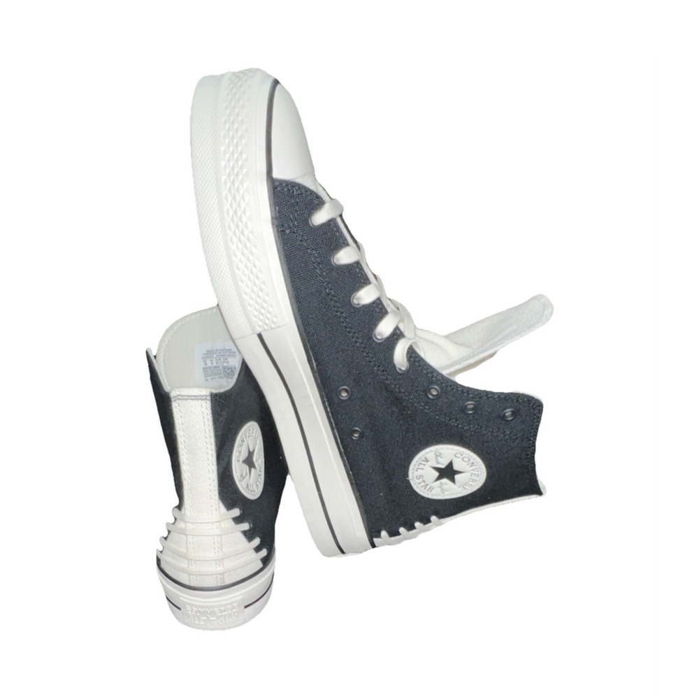 25N7/ Converse Chuck Taylor All Star Lift High Women's‎ Canvas Black/White